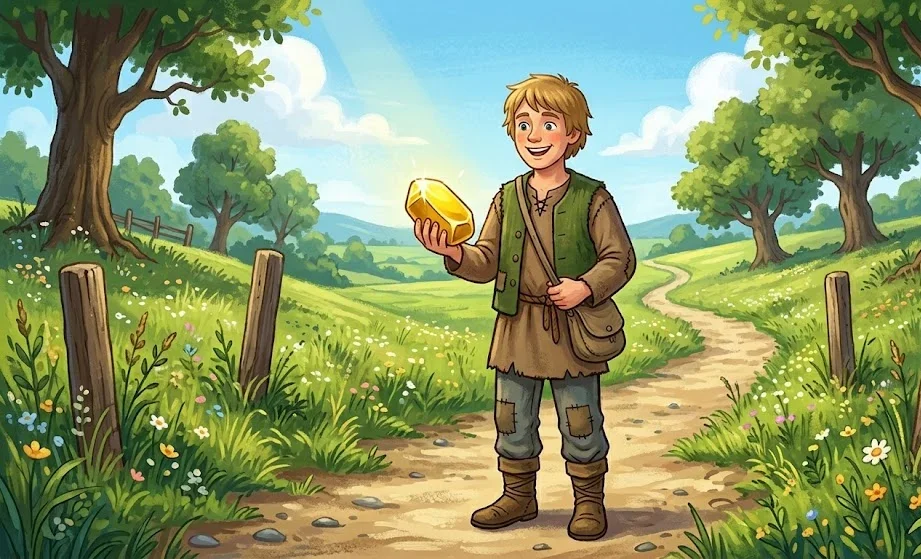 Hans in Luck: A Classic Tale of Happiness and Simplicity