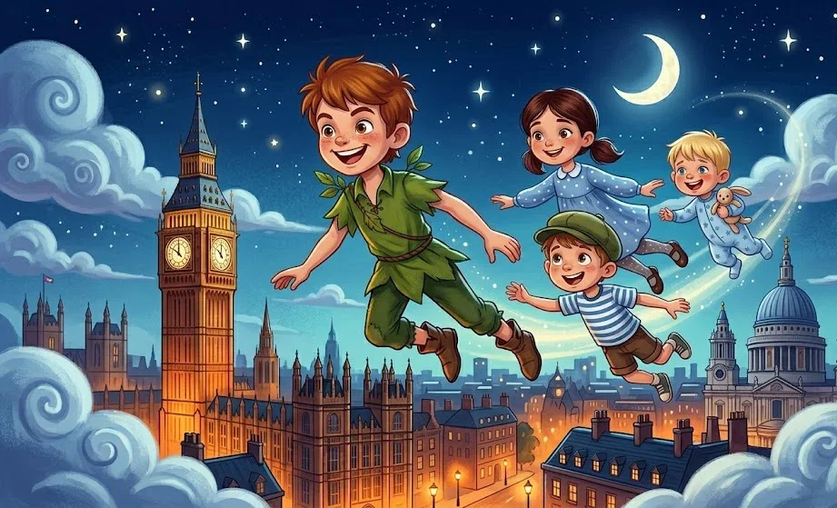 Peter Pan 🧚♂️ The Boy Who Wouldn't Grow Up